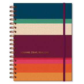 Caderno Colegial - Fina Ideia - Pautado E Pontado Reciclar