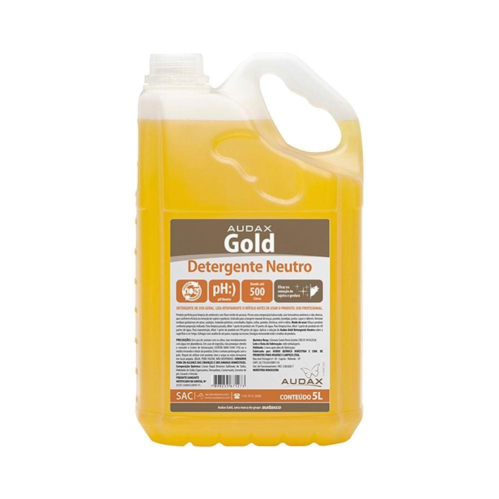 Gold Detergente Neutro Audax 5L