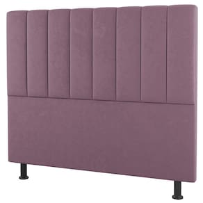 Cabeceira Cama Box Solteiro Cora 90cm Suede Rosé - Abmaza