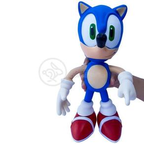 Boneco Action Figure Sonic Grande Super Size - 23Cm - Sonic
