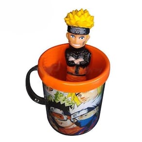 Kit Boneco Naruto Shippuden 15 Cm + Caneca Time 7 350 Ml 8