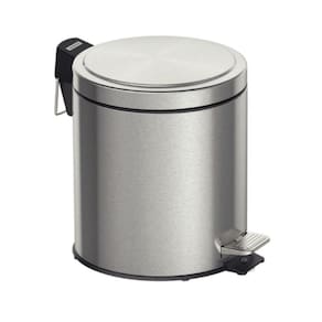 Lixeira Inox Com 20L Acabamento E Balde Interno Removível Tr
