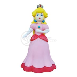 Boneco Action Figure Princesa Peach Toadstool 23Cm Mario