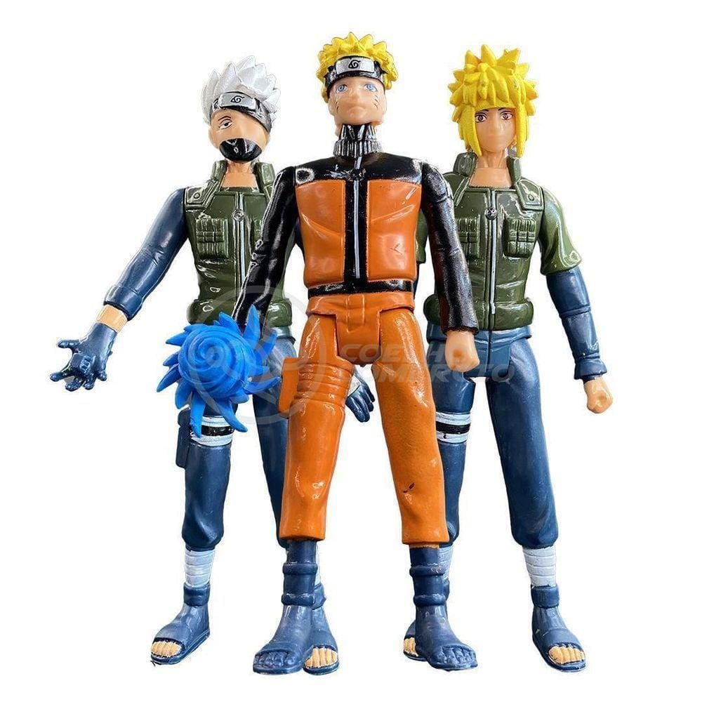 Kit 4 Bonecos Action Figure Naruto