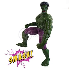 Boneco 25Cm Action Figure Incrivel Hulk + Mascara 16Cm