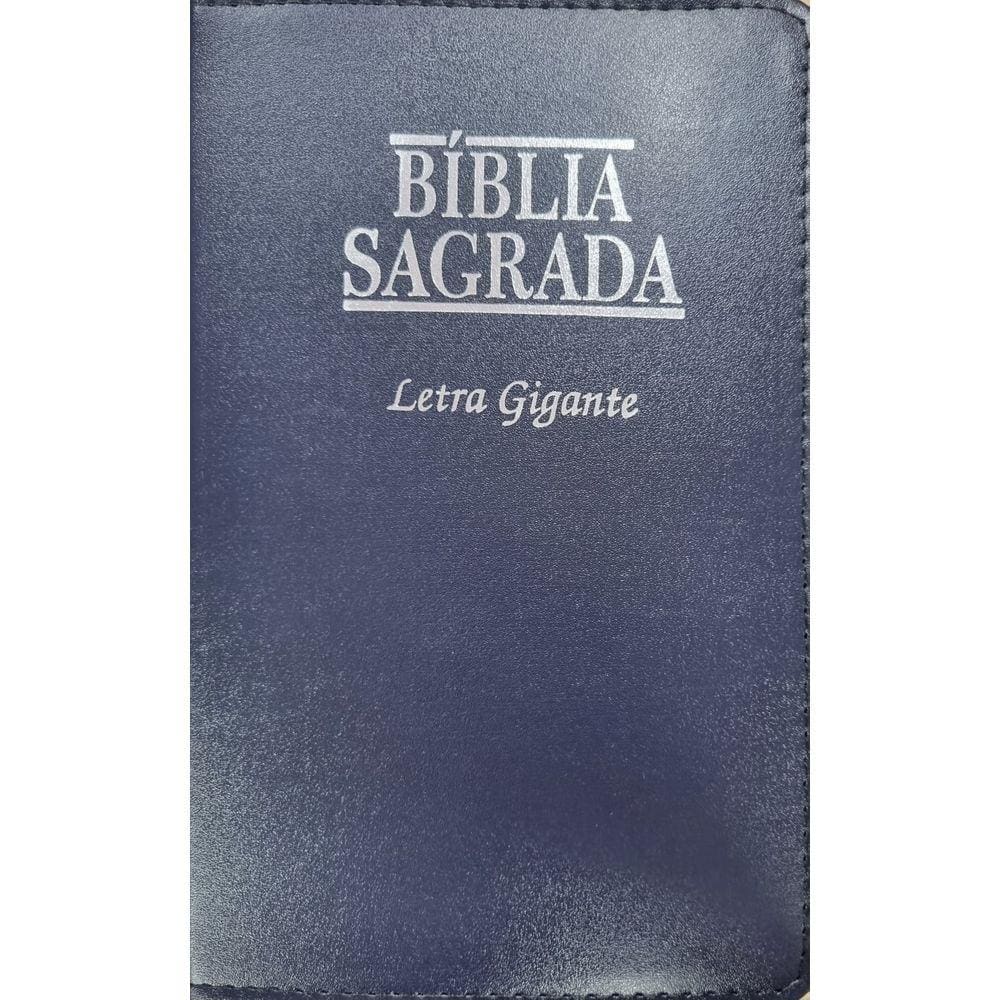 Bíblia Letra Gigante ACF Ziper com Índice