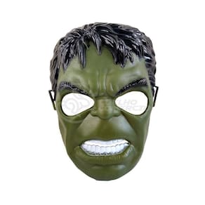 Boneco 25Cm Action Figure Incrivel Hulk + Mascara 16Cm