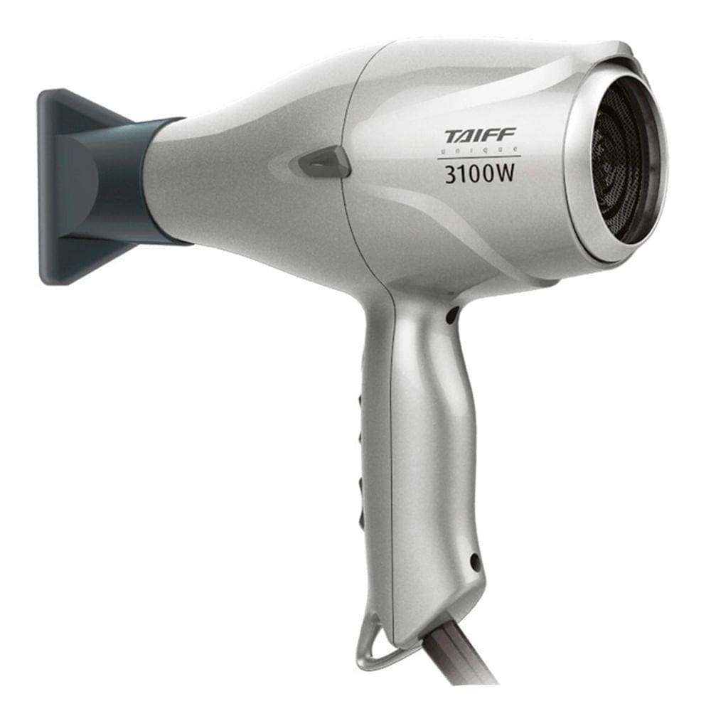 Secador de Cabelo Profissional Taiff Vulcan 2500W 127V Prata