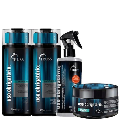 Kit Truss Uso Obrigatorio Completo (4 Produtos) Menor preço em Kit Truss Uso Obrigatorio Completo (4 Produtos)