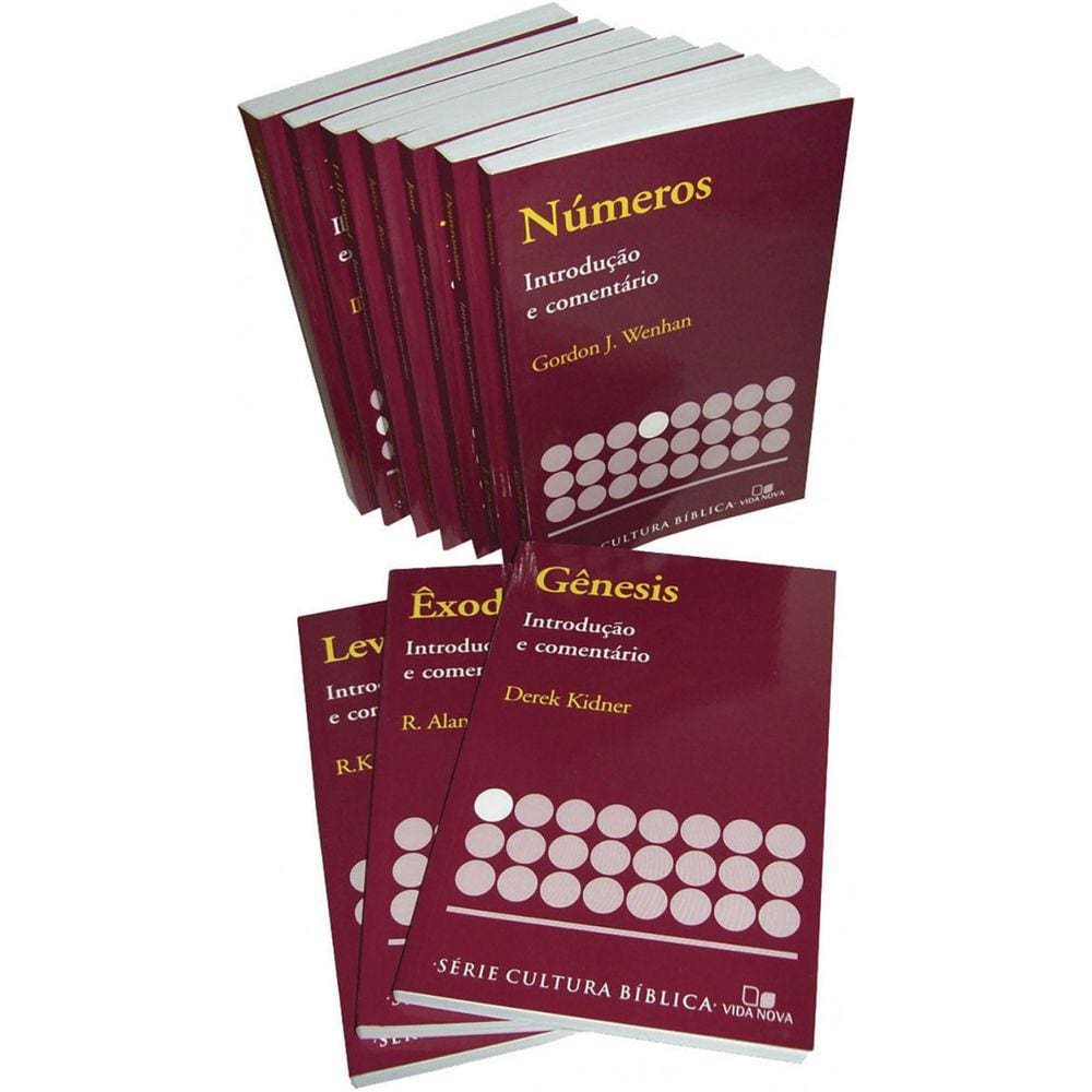 Coleção introdução e comentário Antigo Testamento - 25 livros