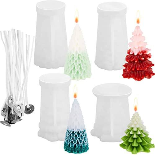 4 pcs árvore de Natal vela molde | Casas Bahia 4 pcs árvore de Natal vela molde | Casas Bahia