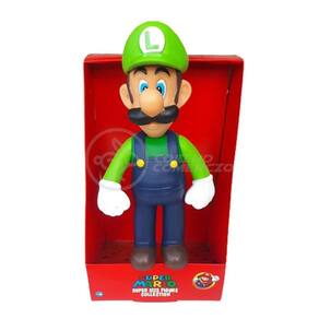 Boneco Luigi Grande Super Size 23Cm - Super Mario