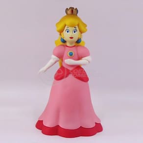 Boneco Action Figure Princesa Peach Toadstool 23Cm Mario