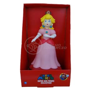 Boneco Action Figure Princesa Peach Toadstool 23Cm Mario