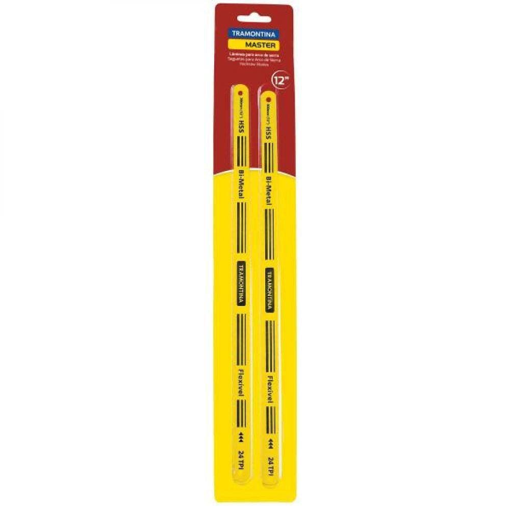 Conjunto De Lâminas Para Arco Serra 12´´ 18 Dentes" 2 Peças