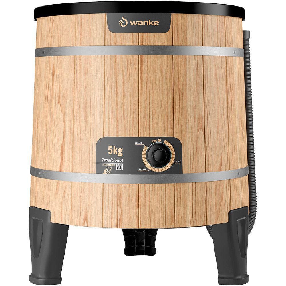 Tanquinho Wanke Tradicional 5kg Semiautomático Agitador Removível