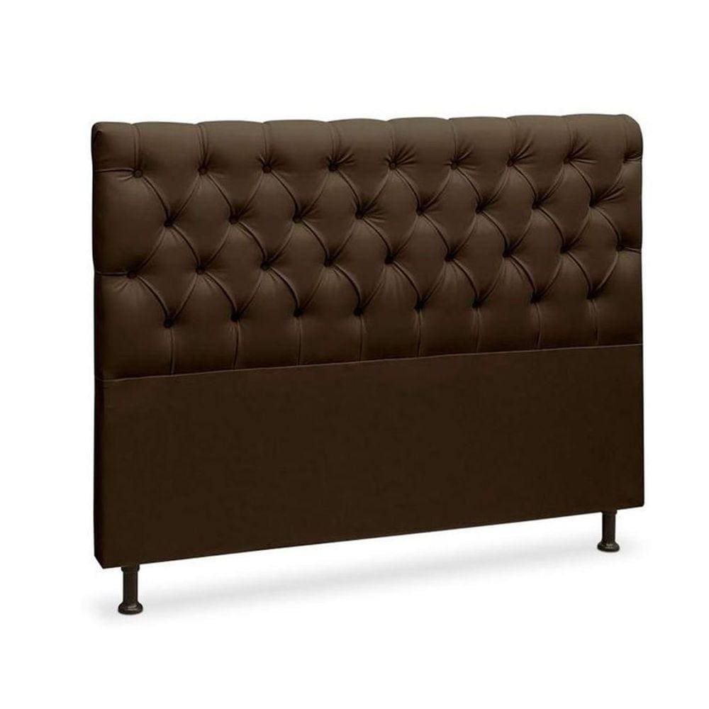 Cabeceira Cristal 195Cm Para Cama Box Js Móveis Korino Cafe