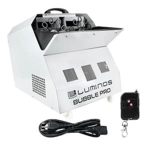 Máquina De Bolhas De Sabão 2 Discos Profissional Bivolt Dmx
