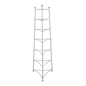 Tripé Porta Panelas Estrela Branco 7 Compartimentos 126cm