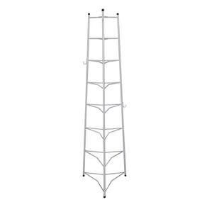 Tripé Porta Panelas Estrela Branco 8 Compartimentos 150cm