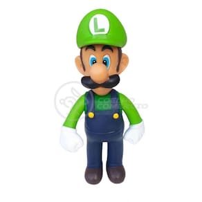 Boneco Luigi Grande Super Size 23Cm - Super Mario