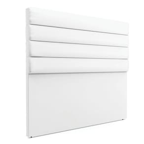 Cabeceira Para Cama Box Queen 160 Cm Corino Branco
