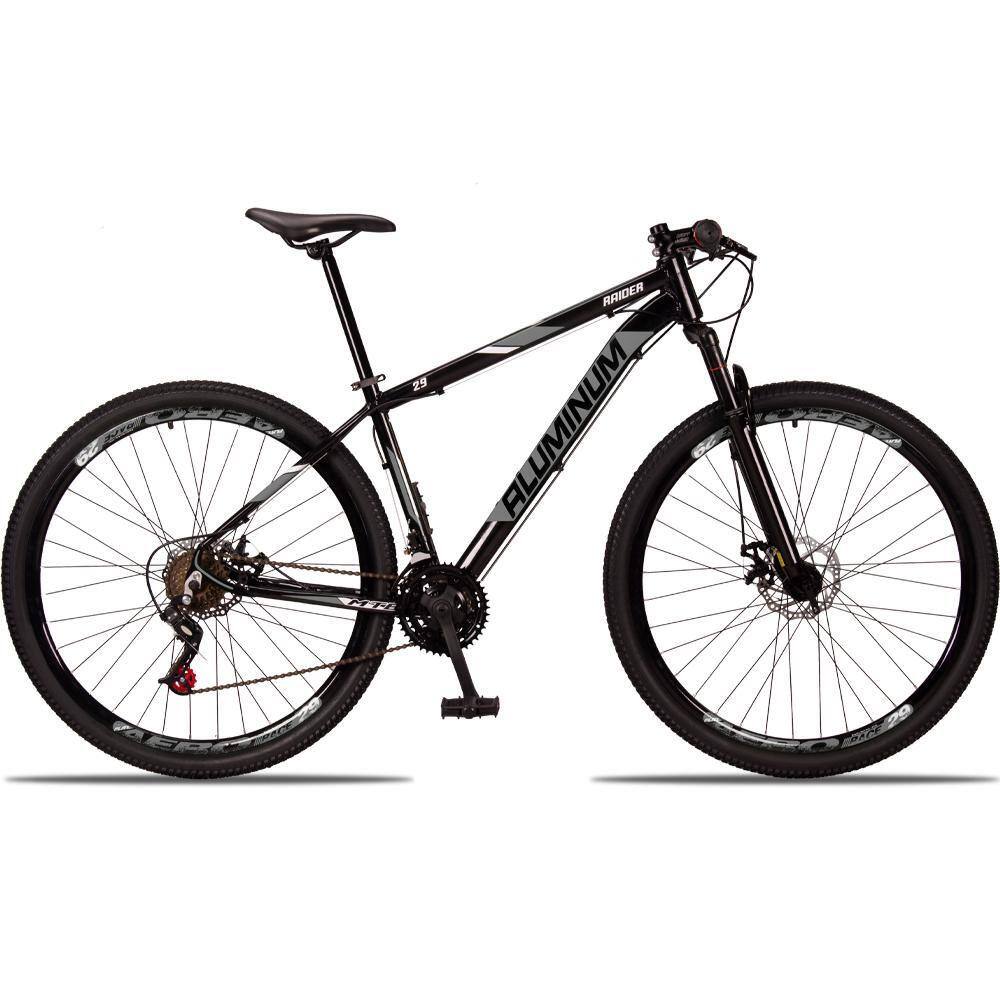Bicicleta Raider Aluminum Disc M Aro 29 Susp. Dianteira 21 Marchas - Grafite