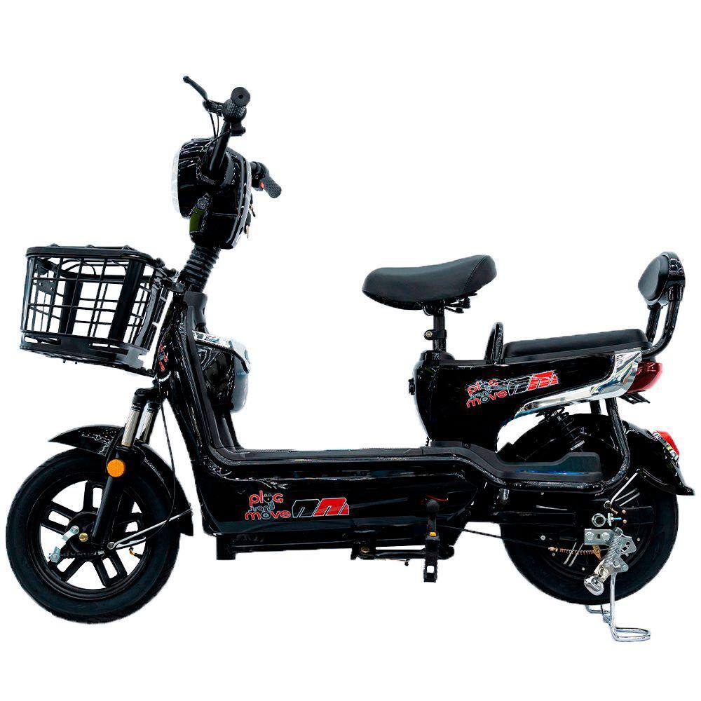 Bicicleta Elétrica - Classic PAM - 500w 48v 15Ah - Preta - Plug and Move