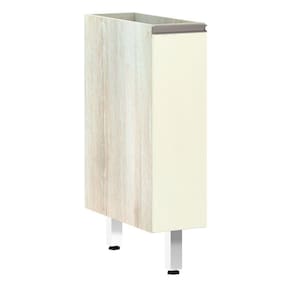 Balcão Sem Tampo 20cm Luci Legno Crem e Kashmir