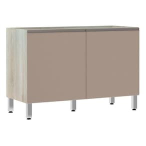 Balcão De Pia Sem Tamp 120cm Luci Legno Crem e Connect