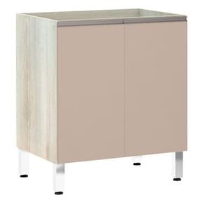 Balcão Sem Tampo 70cm Luci Legno Crem e Connect