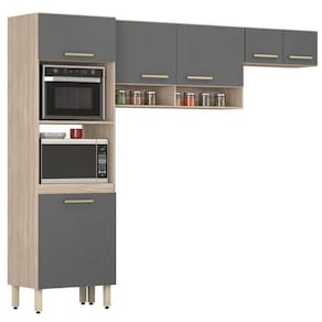 Cozinha Compacta Dama 3 Peças 99121 Avena Touch Grafito