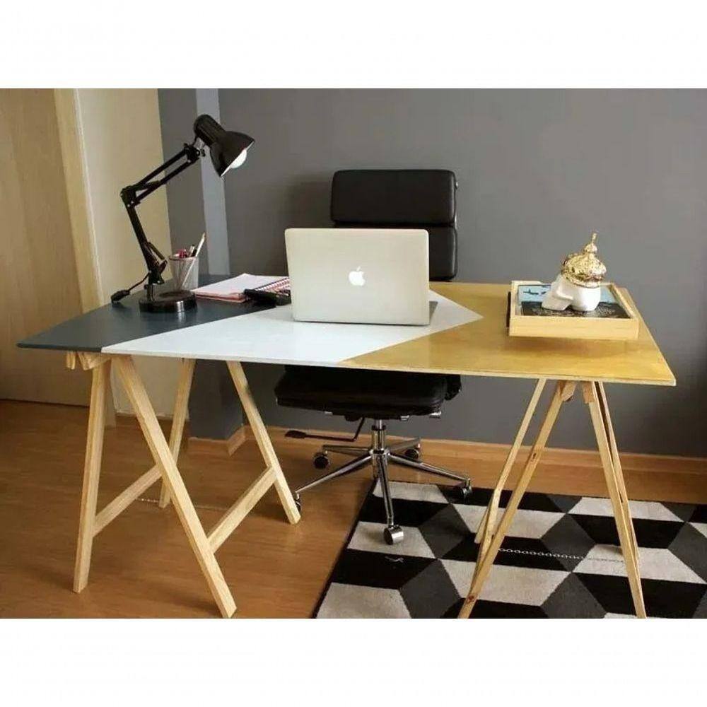 Pernas De Apoio Par De Cavalete P/ Apoio Decoração 100cm