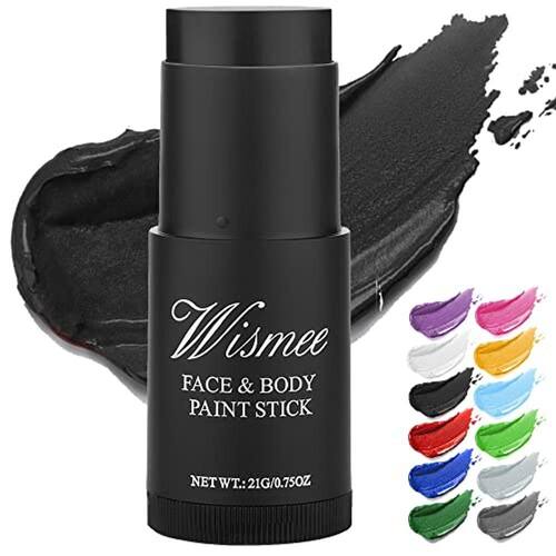 Wismee Black Face Paint Stick (0.75Oz) Casas Bahia
