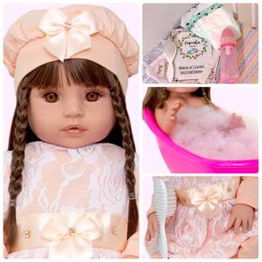 Roupa para Boneca - Bebê Reborn - Laura Baby - Lion - Shiny Toys