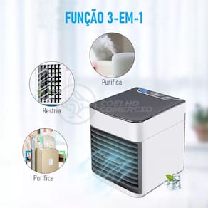 Ar Condicionado Portátil Air Cooler Umidificador Climatizador