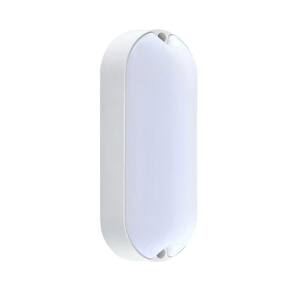 Arandela Tartaruga Branca 21cm IP65 Led 15W 6500K Bivolt