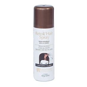 Retoque De Raiz Spray Anaconda Castanho Claro 50ml