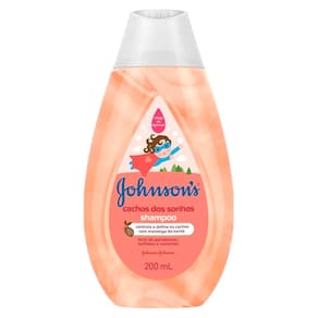 Shampoo Para Cabelos Cacheados Johnson`s Baby 200ml
