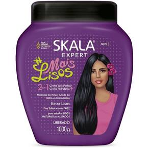 Máscara Capilar De Tratamento Skala #MaisLisos 2 Em 1 - 1kg