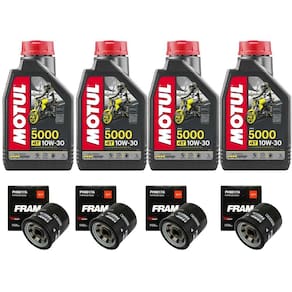 Kit Oleo Semi Sintetico 10w30 5000 + Filtro Oleo Ph6017A