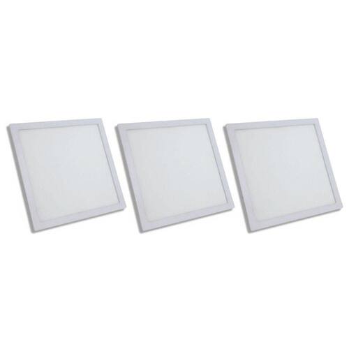 Kit 3 Luminária Led Sobrepor 18W Slim Casas Bahia