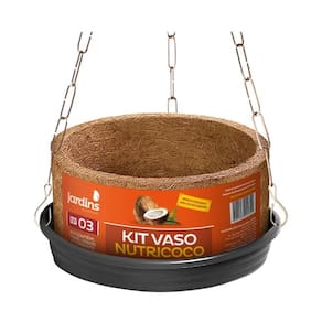 Vaso Redondo Completo N04 Fibra De Coco - Nutriplan