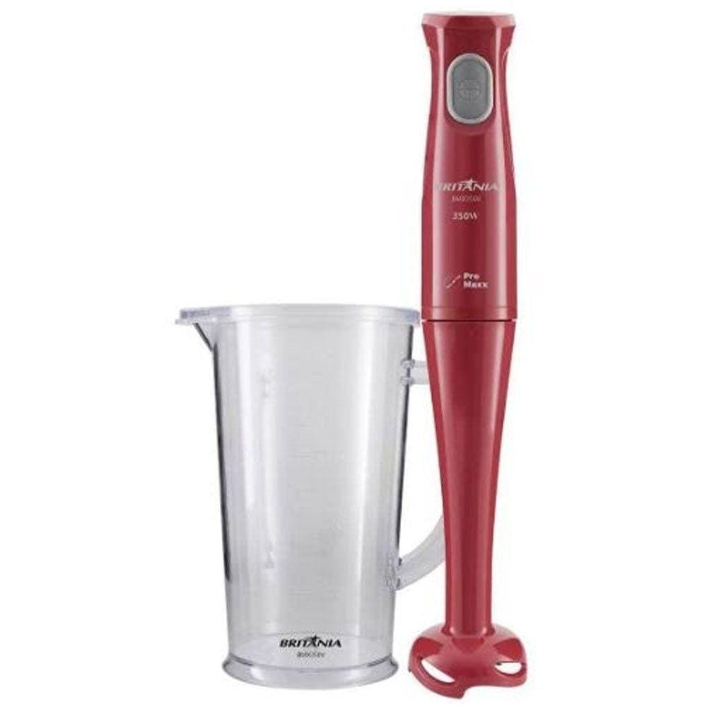 Mixer Britânia 350w 1 Velocidade Bmx350 Vermelho 220v