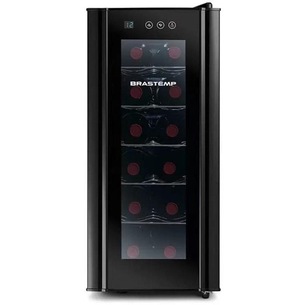 Adega Brastemp 12 Garrafas com painel touch BZC12BE 220V