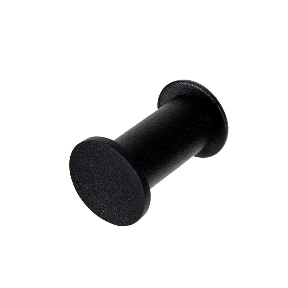 Cabide de Parede Banheiro 4,5cm em Aço Inox Black Matte Linha Tessália  Stainless BLK502920