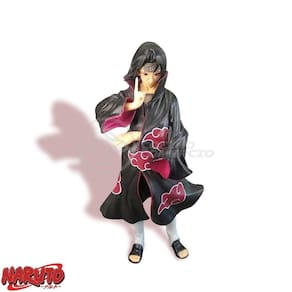 Brinquedo Action Figure Itachi Uchiha Akatsuki 18Cm Colecionável Universo Shippuden Ninja Ultimate