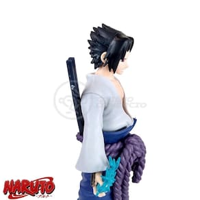 Brinquedo Action Figure Sasuke Uchiha Shippuden 18Cm Colecionável Universo Ninja Ultimate