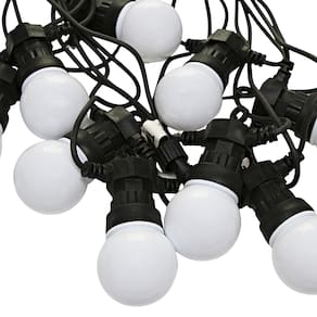 Cordão Luminoso Led Taschibra Cipro 10 Bolinhas Emborrachado IP65 Bivolt 3000K Luz Quente