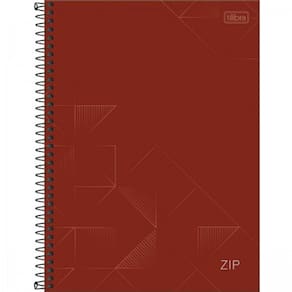 Caderno Espiral CD Universitário 1 Matéria Zip - 80 Fls -Tilibra